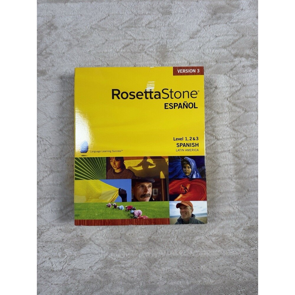 Rosetta Stone Español Spanish America Version 3 Levels 1, 2 & 3